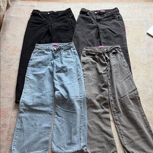 Edikted Jean bundle low rise (raelyn jeans)